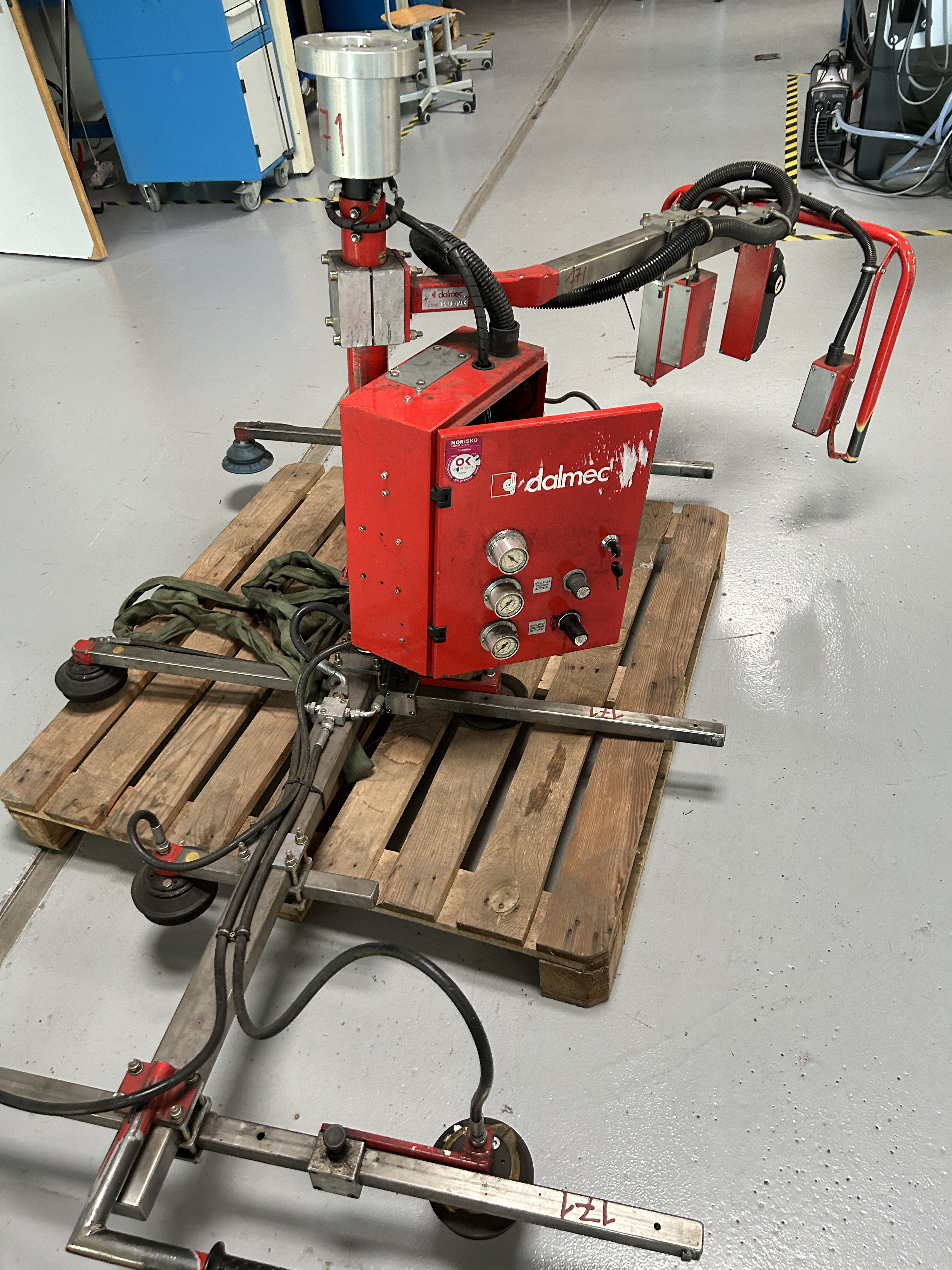 Schéma pneumatique du préhenseur